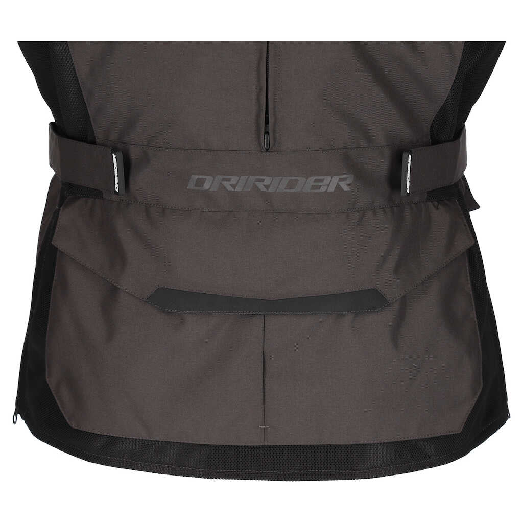 DriRider RX4 Black/Grey/Orange Textile Jacket