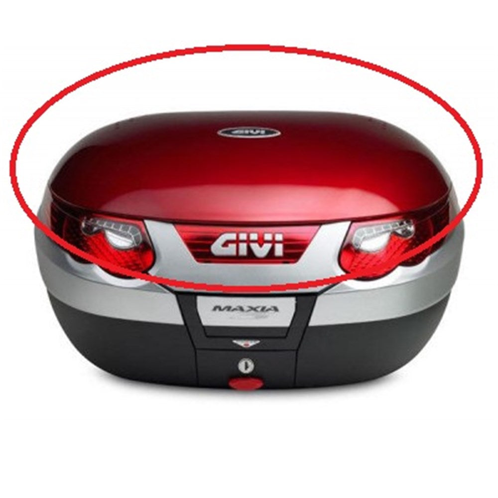 Givi C55R301 Top Case Replacement Cover Metallic Red for E55 Top Cases