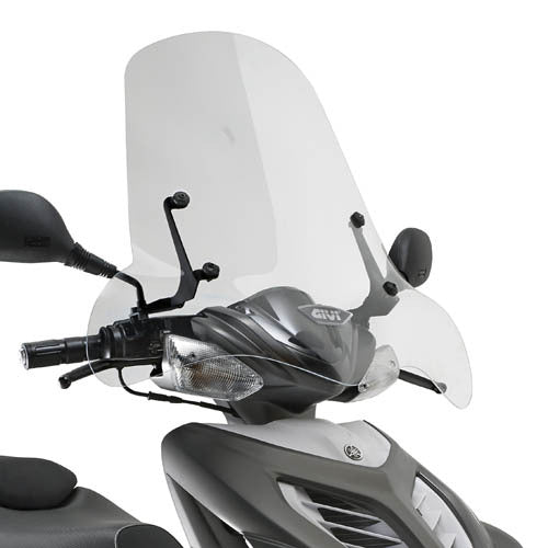 Givi 288A Clear Windshield 59 x 70cm for Keeway/MBK/Piaggio/Yamaha