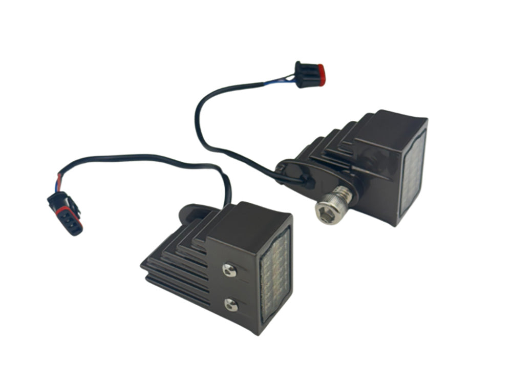 Custom Dynamics CD-CDLRSTFTSB High Performance Turn Signals Black for Low Rider ST 22-Up