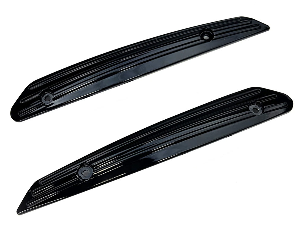 Custom Dynamics CD-CDRGTRIMB Windshield Trim Black for Harley-Davidson CVO Road Glide 23-Up/Road Glide 24-Up