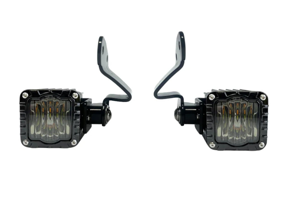 Custom Dynamics CD-SD23RGFTAW Shark Demon Turn Signals Black for Harley-Davidson Road Glide 24-Up/CVO Road Glide 23-Up
