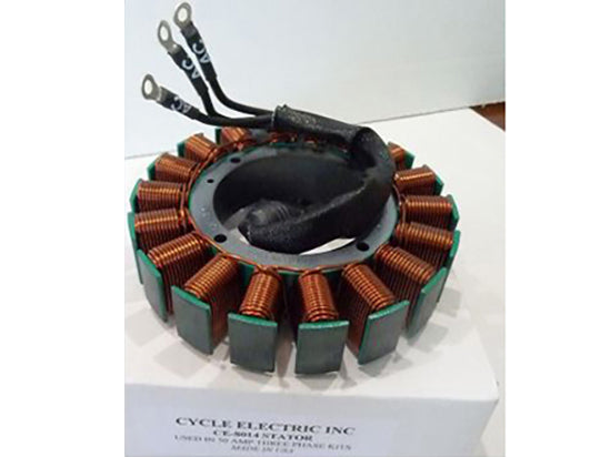 Cycle Electric CE-84T-99 50 Amp 3 Phase Alternator Kit for Touring 99-03