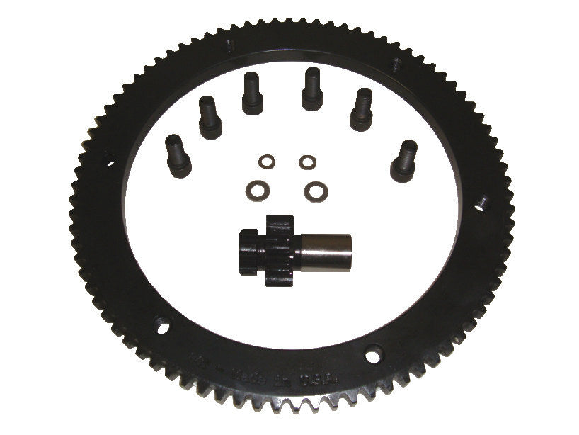 Compu-Fire CF-54002 84T Starter Ring Gear Kit for Big Twin 94-97
