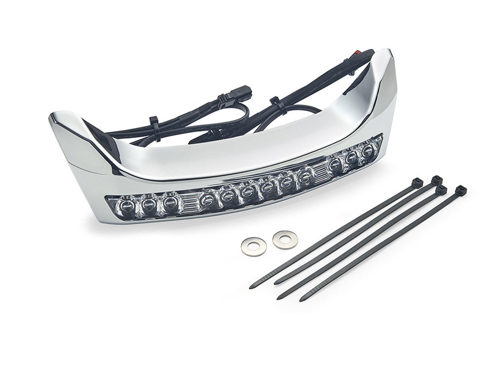 Ciro3D CIR-45220 GOAT-E LED Driving Light Bar Chrome for CVO Street Glide 23-Up/Street Glide 24-Up