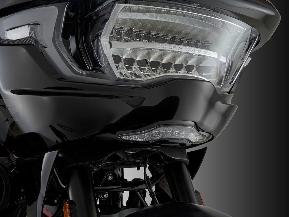 Ciro3D CIR-45261 Goat-E LED Driving Light Bar Black for Harley-Davidson CVO Road Glide 23-Up/Road Glide 24-Up