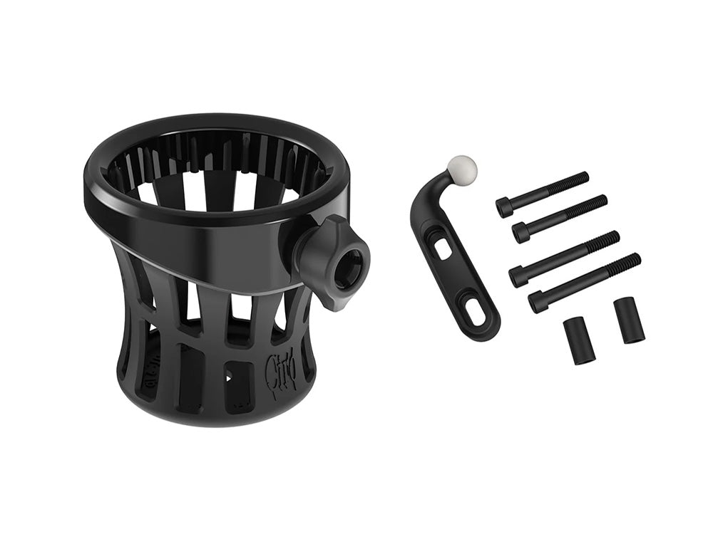 Ciro3D CIR-55611 Drink Holder w/Perch Mount Black