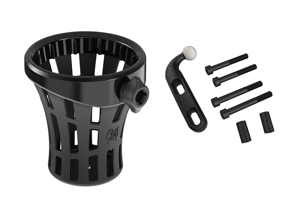 Ciro3D CIR-55911 Big Ass Drink Holder Black w/Perch Mount