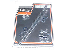 Colony Machine CM-2116-15 Engine Mount Bolt Kit Chrome for Softail 00-17