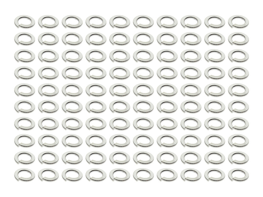 Colony Machine CM-3-8-L-100 3/8" Lock Washer Chrome (100 Pack)