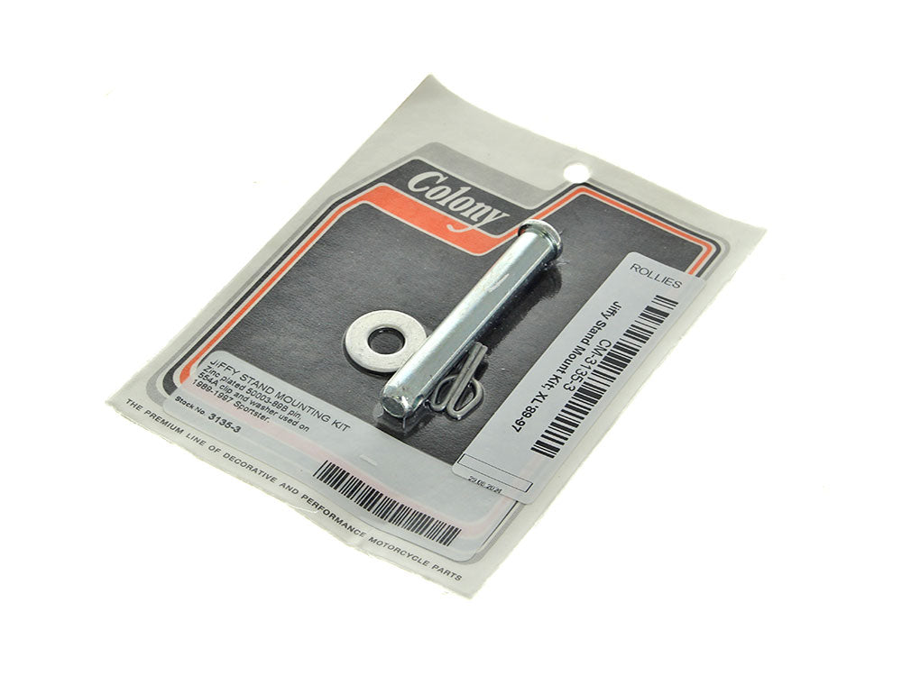 Colony Machine CM-3135-3 Jiffy Stand Mount Kit for Sportster 89-97