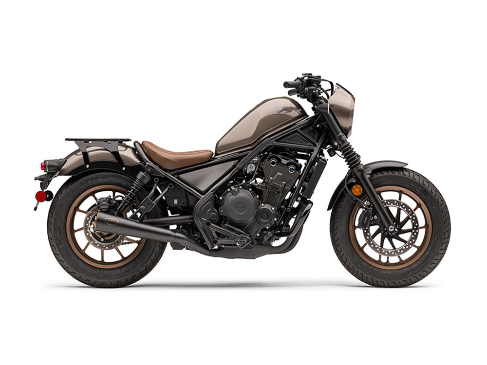 Cobra USA COB-1139BZ Slip-On Muffler Black w/Bronze Tip for Honda CMX/Rebel 500cc 17-Up