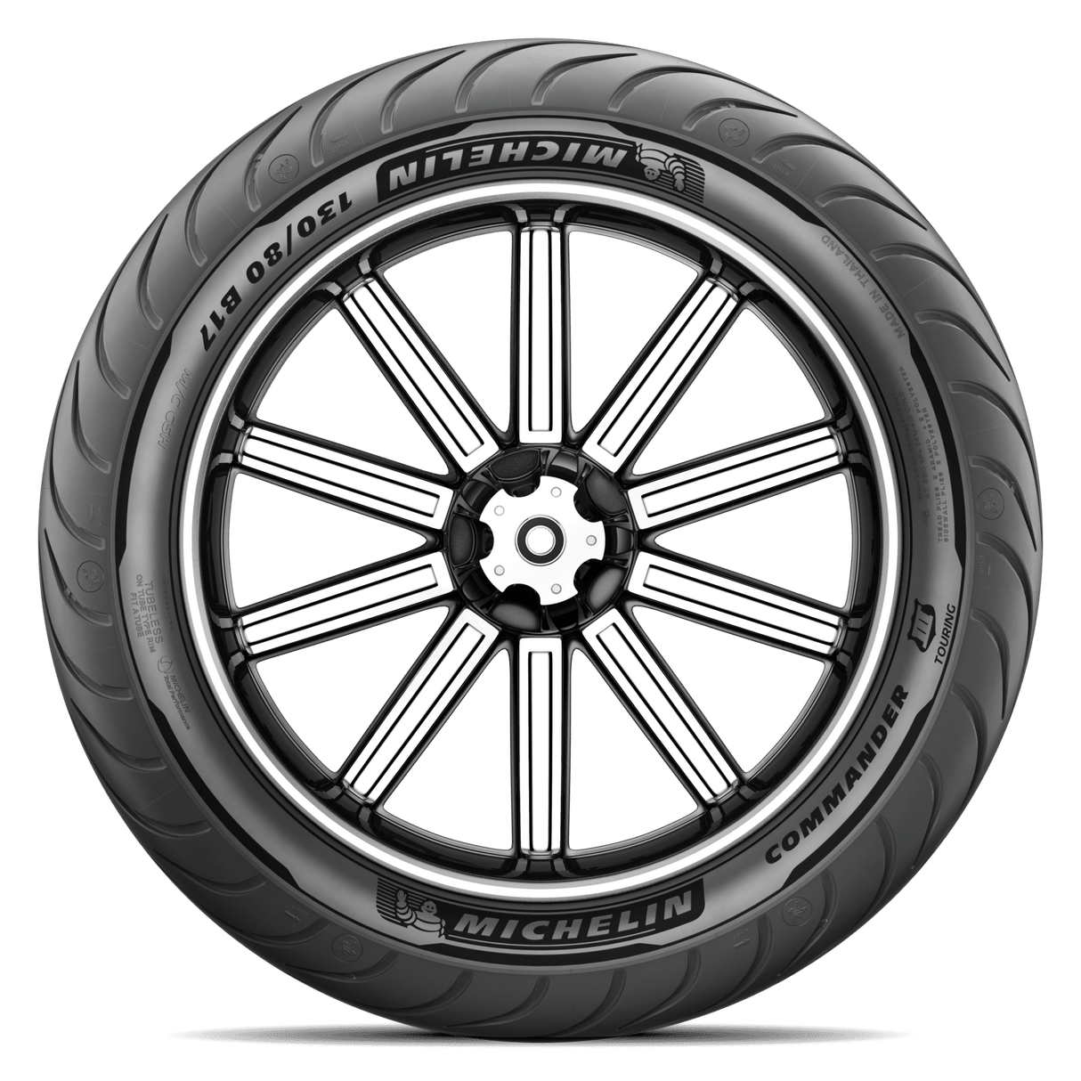 Michelin Commander III Touring Front Tyre 130/80 B-17 65H Tubeless - EasyR