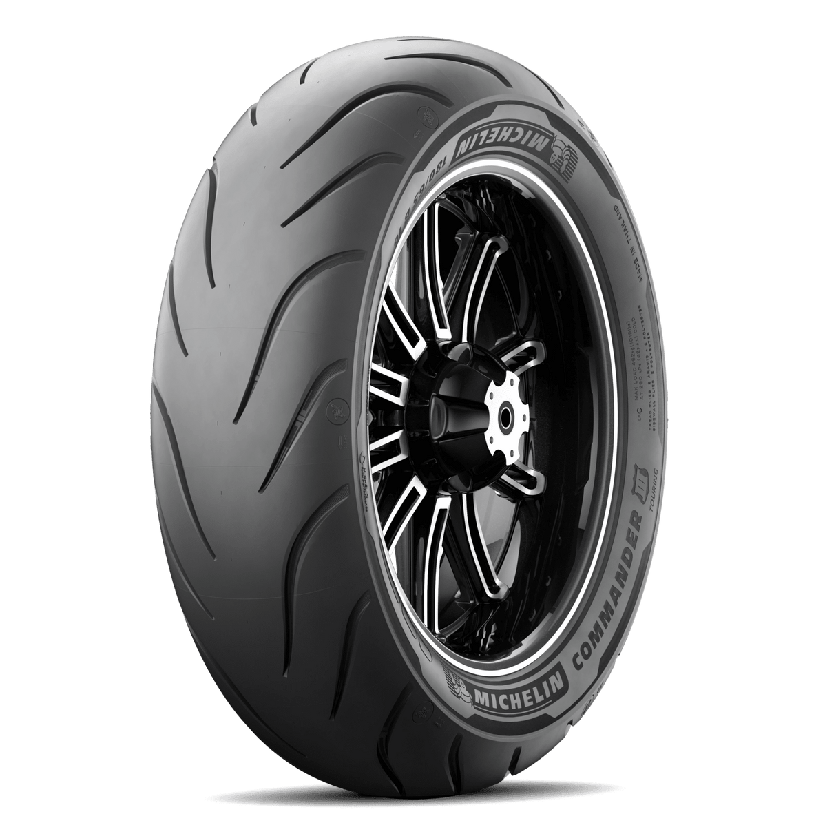 Michelin Commander III Touring Rear Tyre 180/55 B-18 80H Reinforced Tubeless - EasyR