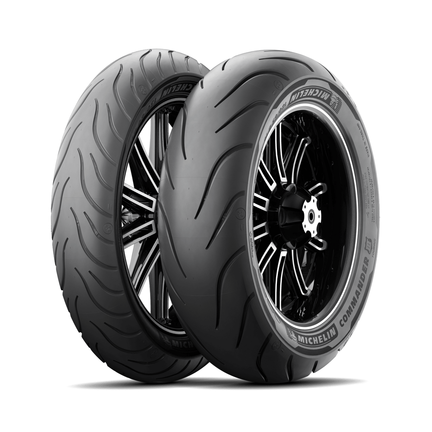 Michelin Commander III Touring Rear Tyre 180/55 B-18 80H Reinforced Tubeless - EasyR