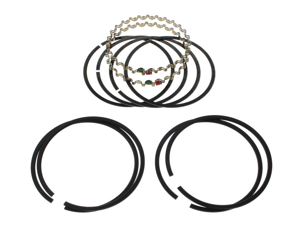Cycle Pro LLC CPL-28007C Standard Size Cast Piston Rings for 80ci/1340cc Big Twin Shovel 78-84