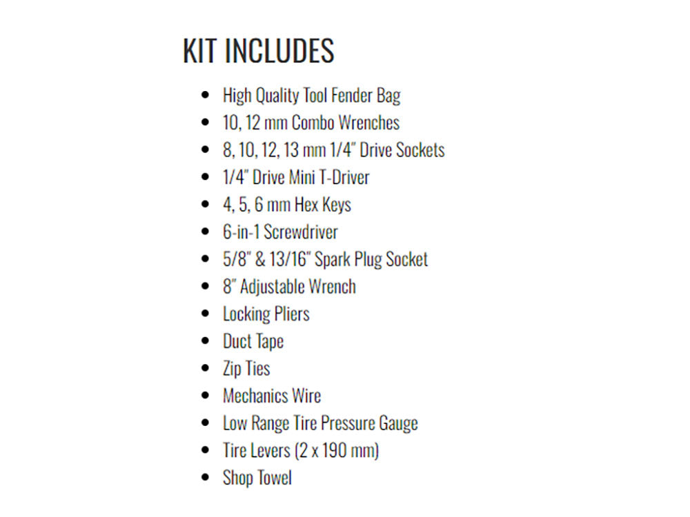 CruzTOOLS CT-DMX2 DMX Fender Mount Tool Kit for Motorcycle/ATV/Snow