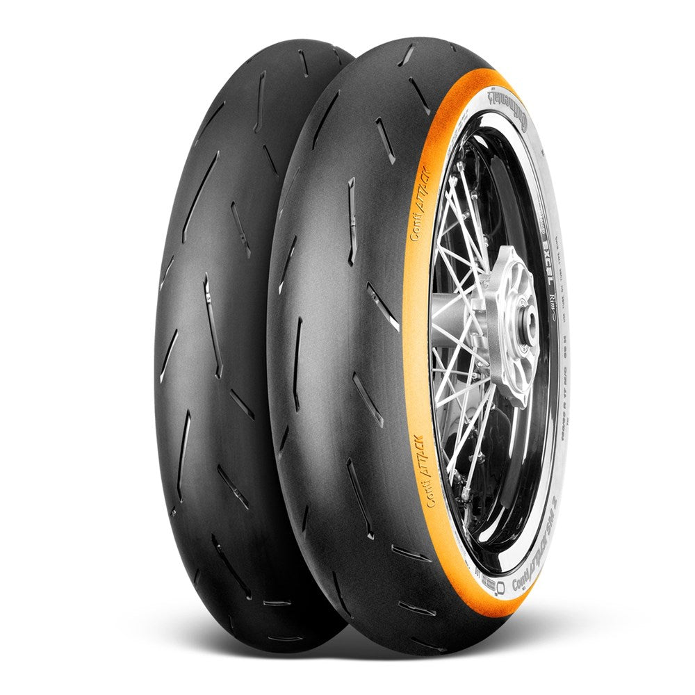 Continental ContiAttack SM 2 Front Tyre 110/70R-17 54H Tubeless
