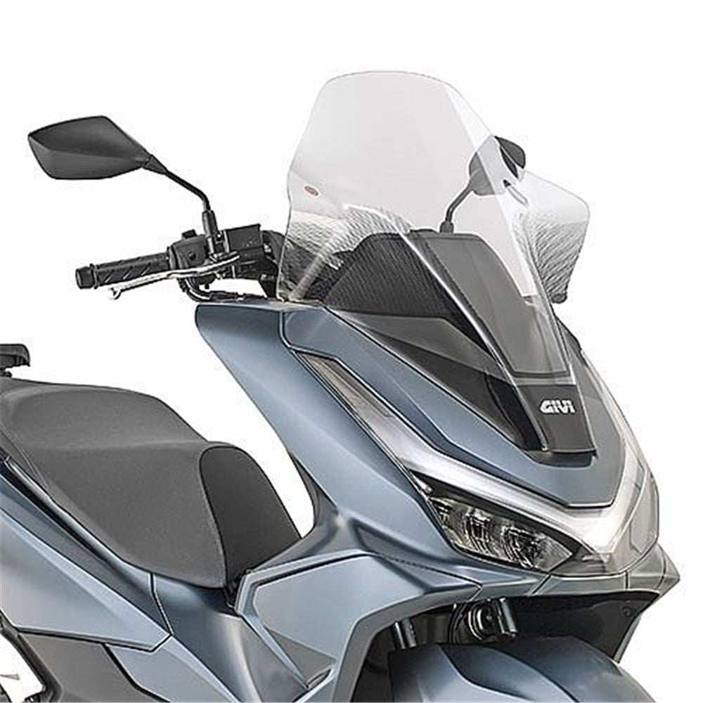 Givi D1216ST Clear Windshield 64 x 50cm for Honda PCX125 25-Up