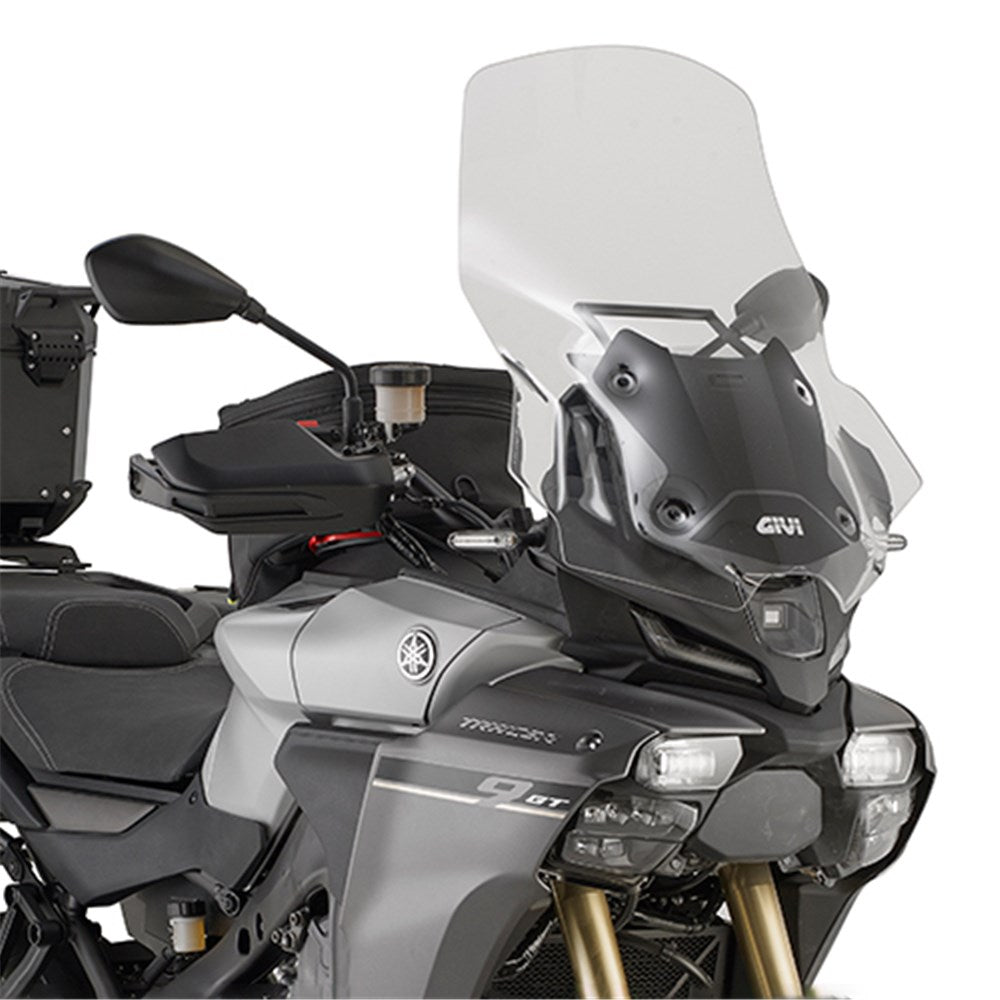 Givi D2171ST Clear Windshield 59.5 x 51cm for Yamaha Tracer 9/Tracer 9 GT/Tracer 9 GT+ 25-Up