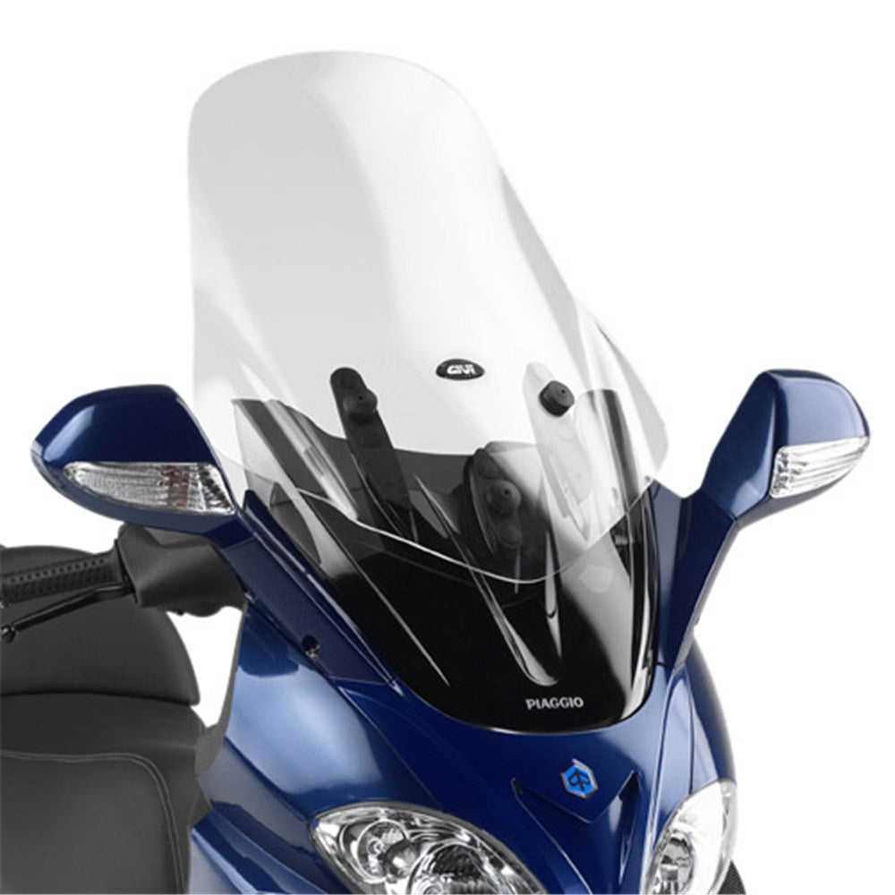Givi D229ST Clear Windshield 65 x 50cm for Piaggio X9 X9 200-250-500 Evolution 03-08