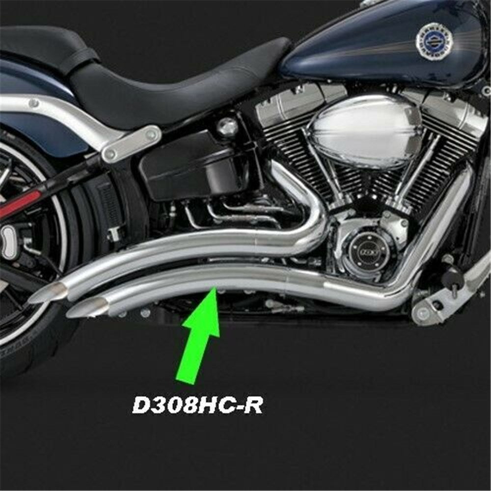 Vance & Hines D308HCR Front Muffler Heat Shield for V26075/V26375/V26073/V26373/V26071/V26371