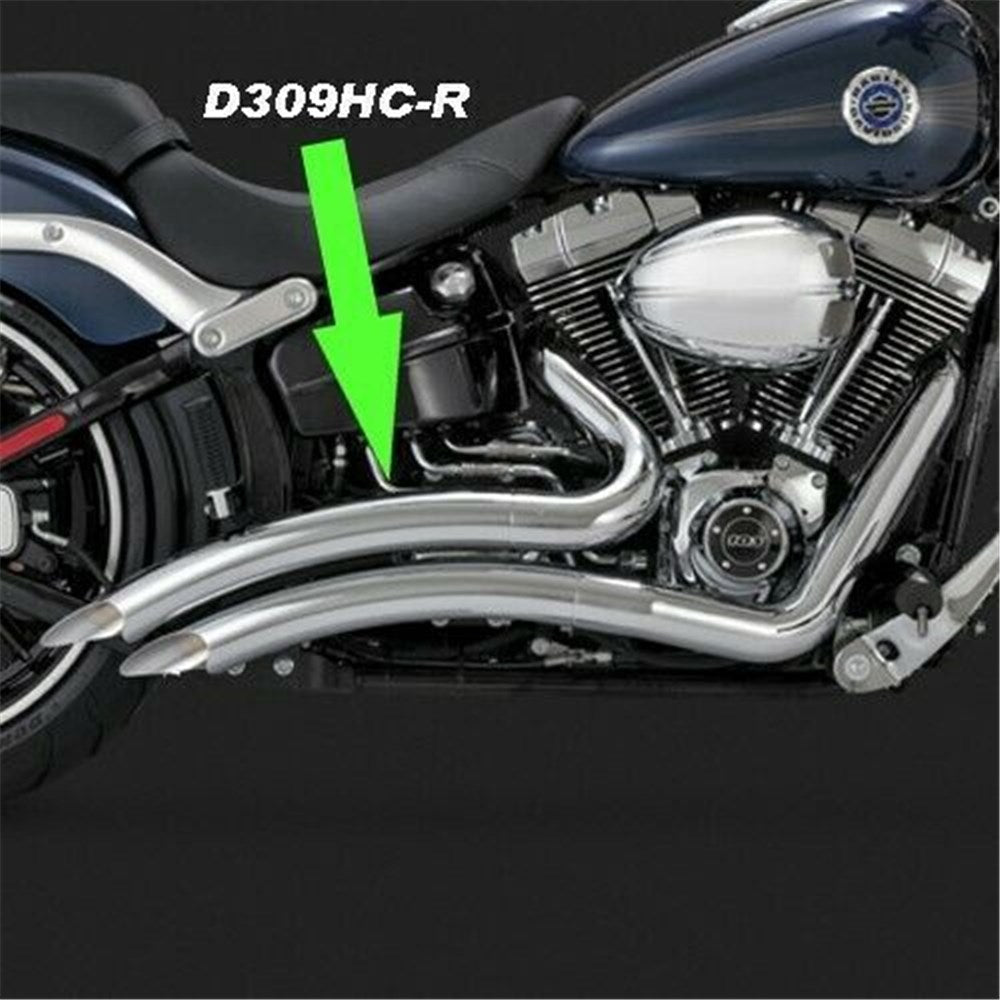 Vance & Hines D309HCR Rear Muffler Heat Shield for V26075/V26375/V26073/V26373/V26071/V26371