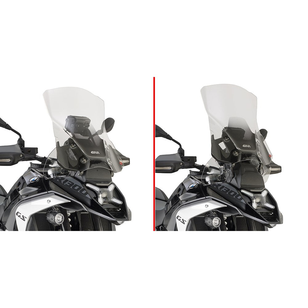 Givi D5143ST Clear Windshield 51 x 44.5cm for BMW R 1300 GS 24-Up/R 1300 GS Adventure 2025