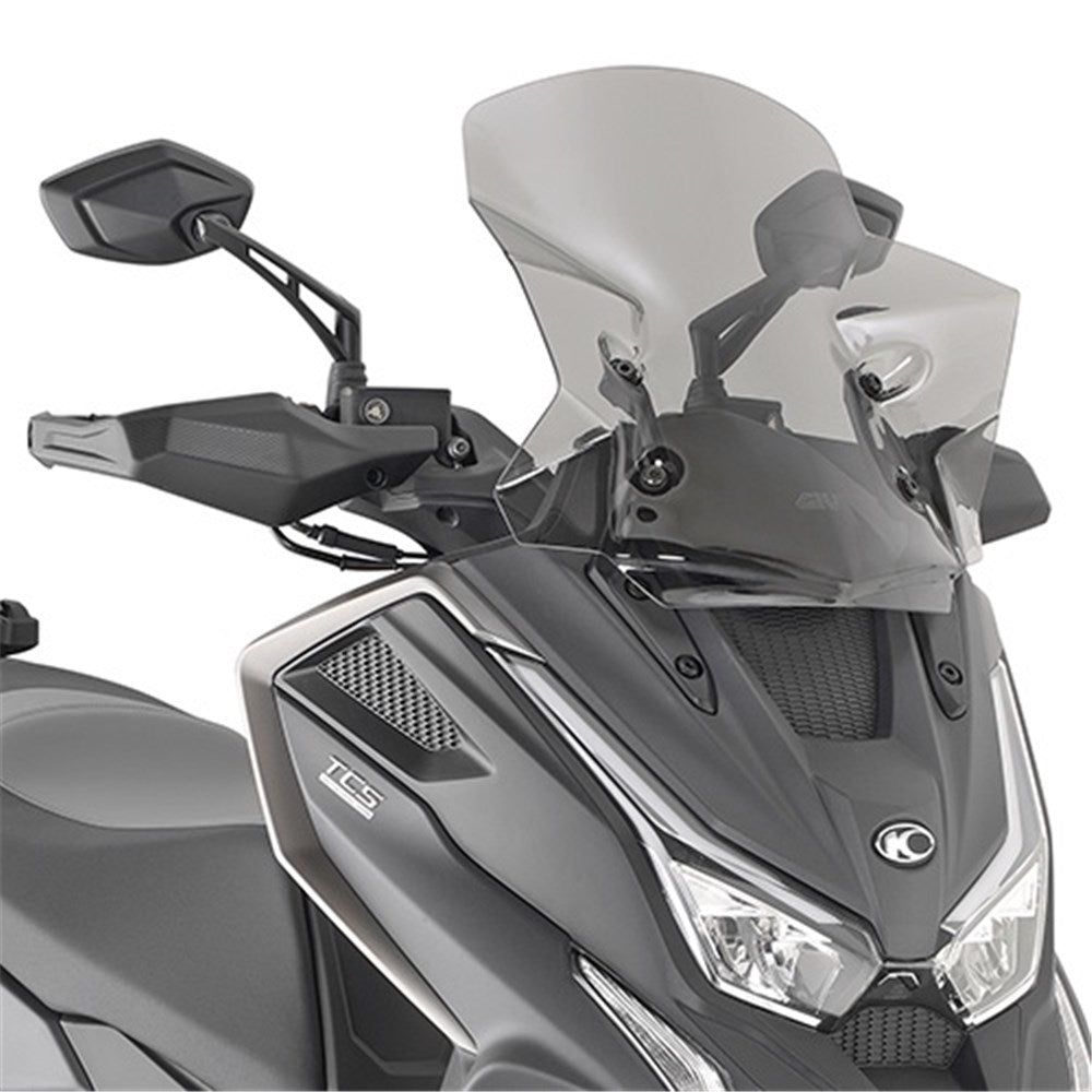 Givi D6124S Smoke Windshield 48.5 x 44.5cm for Kymco DTX 360 125-300-350 21-24