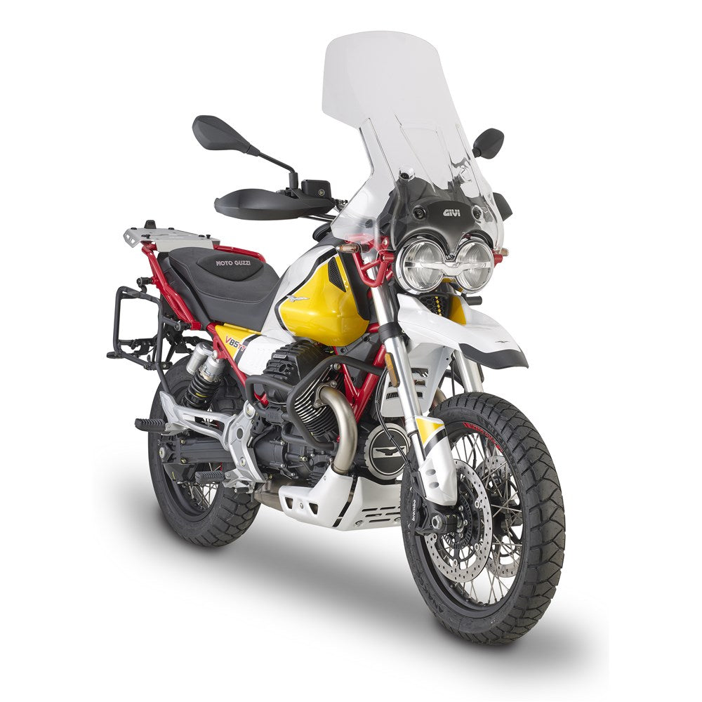 Givi D8203ST Clear Windshield 68.5 x 46cm for Moto Guzzi V85 TT 19-23