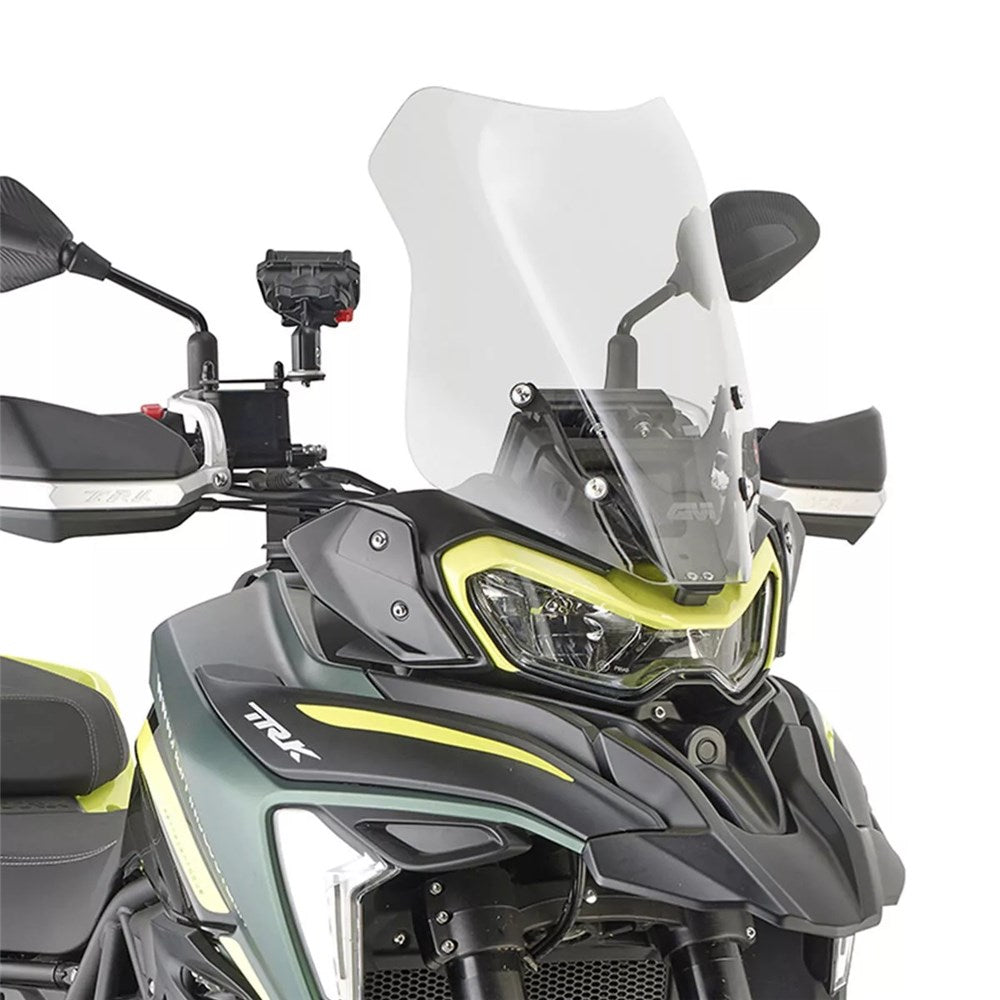 Givi D8717ST Clear Windshield 51 x 35cm for Benelli TRK702/TRK702 X 23-24