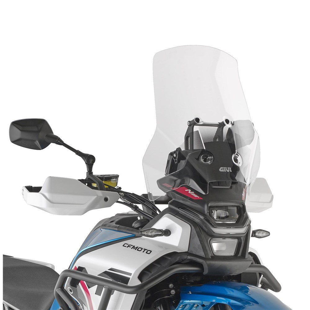 Givi D9226ST Clear Windshield 44 x 44cm for CF Moto 450 MT 24-25