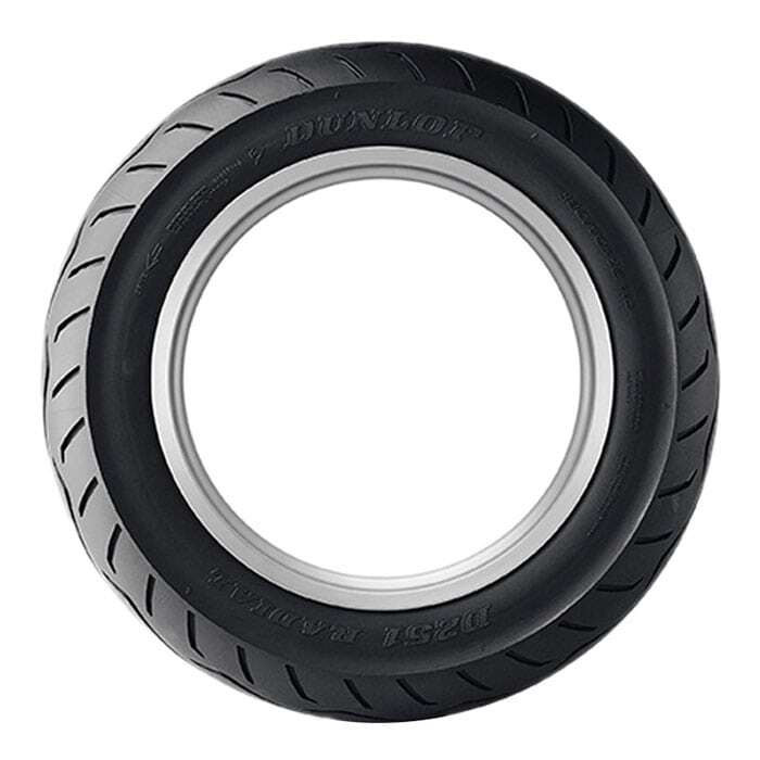 Dunlop D251 Rear Tyre 180/55 R-17 73V Tubeless - EasyR