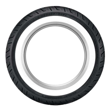 Dunlop D401 Wide White Wall Rear Tyre 150/80-16 71H Tubeless - EasyR