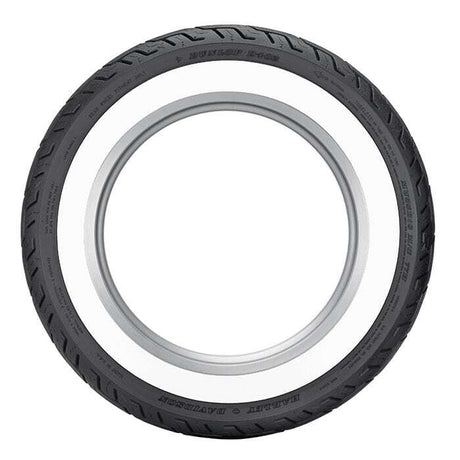 Dunlop D402 Wide White Wall Rear Tyre MT90 B-16 74H Tubeless - EasyR