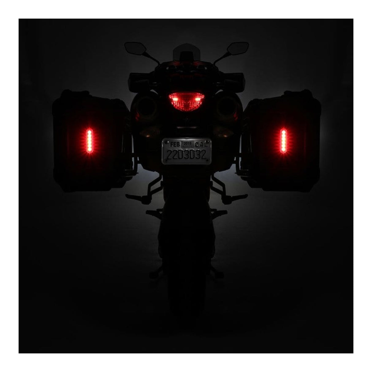 Denali B6 LED Brake Light Module w/6 LEDs Red 12V