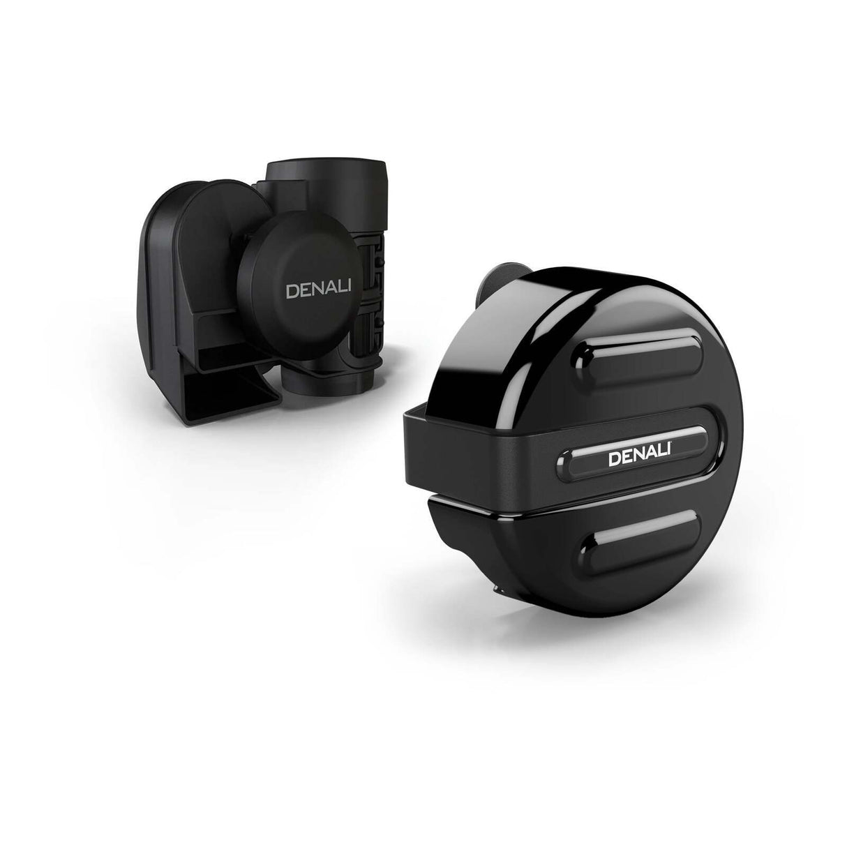 Denali SoundBomb V-Twin Dual-Tone Air Horn w/Cover Black