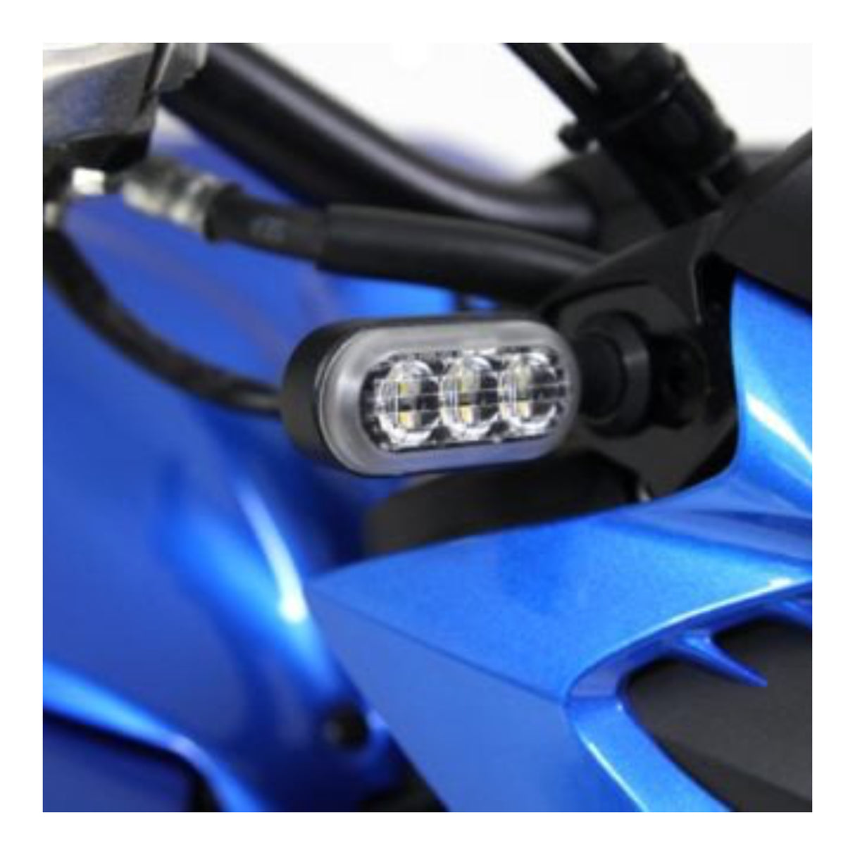 Denali T3 Front Turn Signals/DRL White/Amber (Pair)