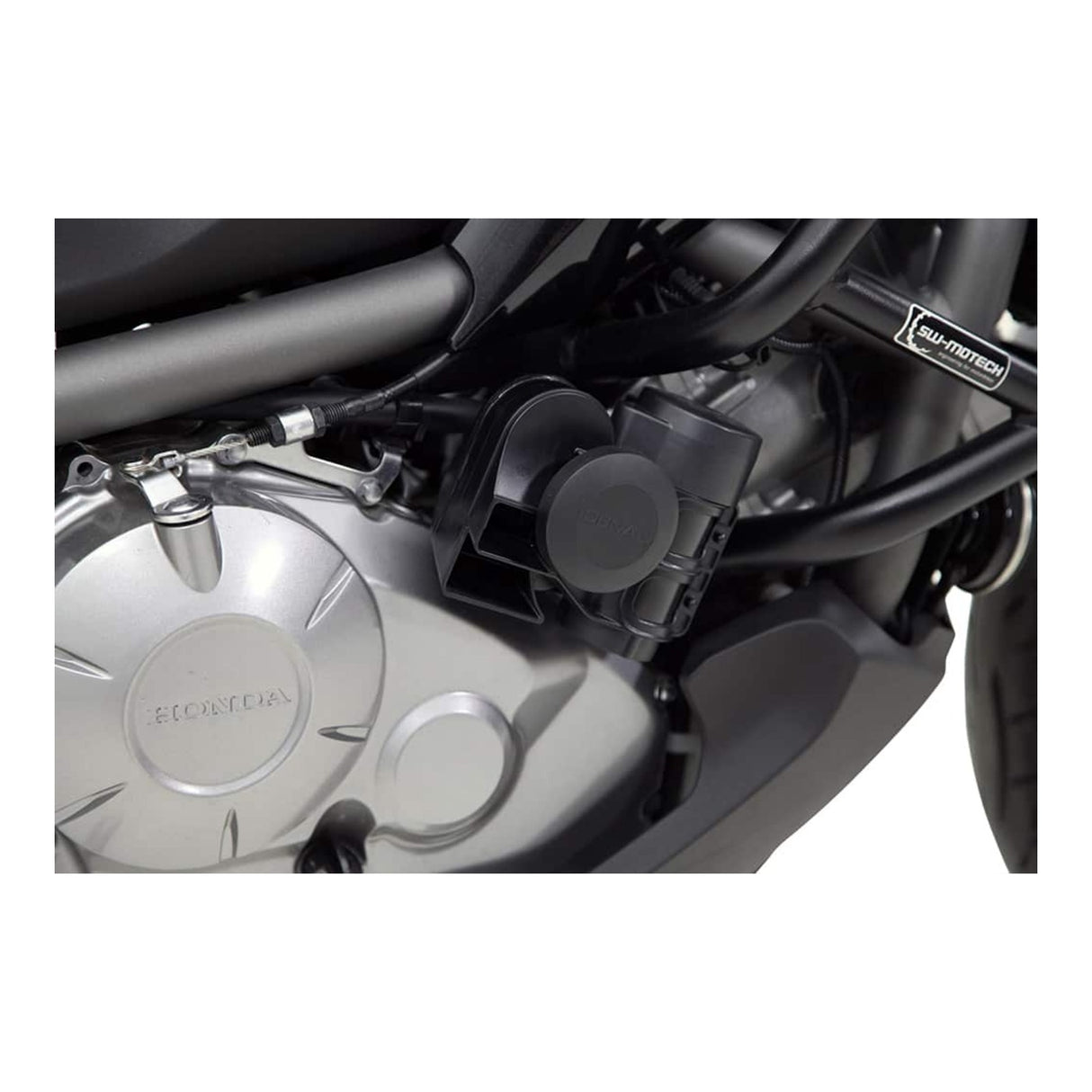 Denali Horn Mount for Honda NC700X 12-15 w/SoundBomb Original Dual-Tone Air Horn
