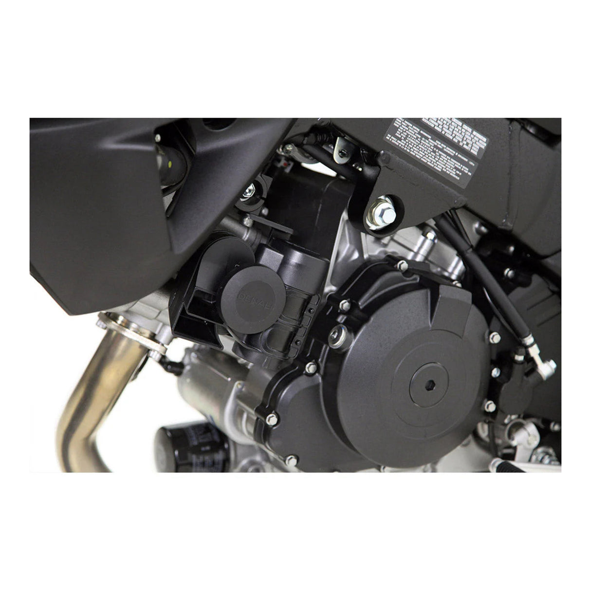 Denali Horn Mount for Suzuki V-Strom DL1000 14-19 w/SoundBomb Original Dual-Tone Air Horn