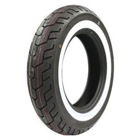 Dunlop D404 Wide White Wall Rear Tyre 150/90 B-15 Tubeless - EasyR