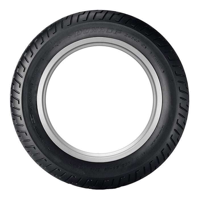 Dunlop D404 Front Tyre 120/80-17 Tubeless - EasyR