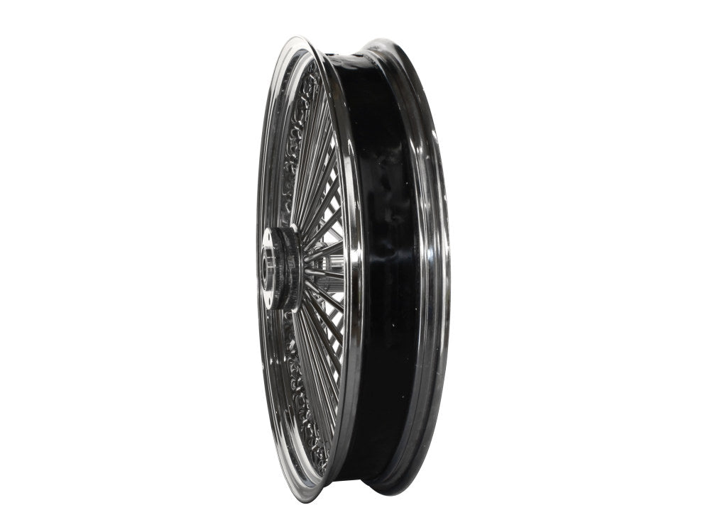 DNA Specialty DNA-21580942A 21" x 3.5" Mammoth Fat Spoke Front Wheel Chrome for Harley-Davidson Touring 08-23 Models