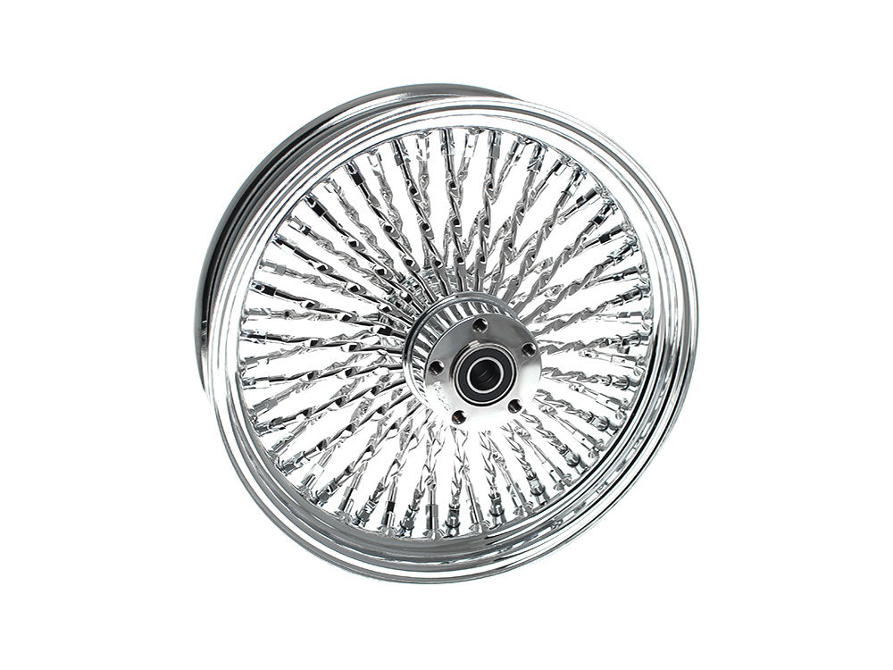 DNA Specialty DNA-CA16342342A 16" x 3.5" Cali Fat Spoke Rear Wheel Chrome for Softail 11-Up