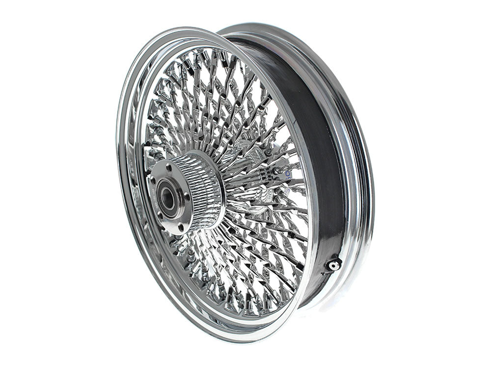 DNA Specialty DNA-CA18362342A 18" x 3.5" Cali Fat Spoke Rear Wheel Chrome for Softail 11-Up