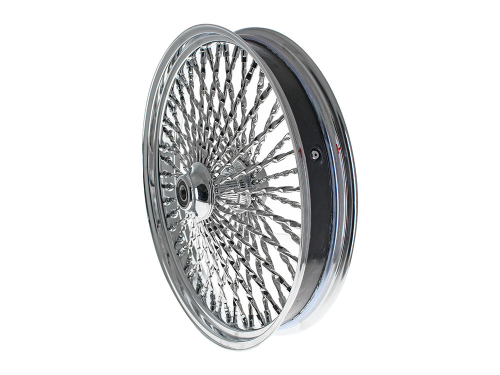 DNA Specialty DNA-CA23390650A 23" x 3.5" Cali Fat Spoke Front Wheel Chrome for FL Softail 11-Up