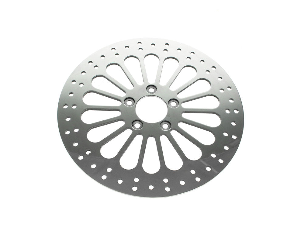 DNA Specialty DNA-M-RT-1300 13" Front Super Spoke SS2 Disc Rotor Polished for most Harley-Davidson Big Twin 00-Up (when upgrading to 13" x 6 Piston Caliper)