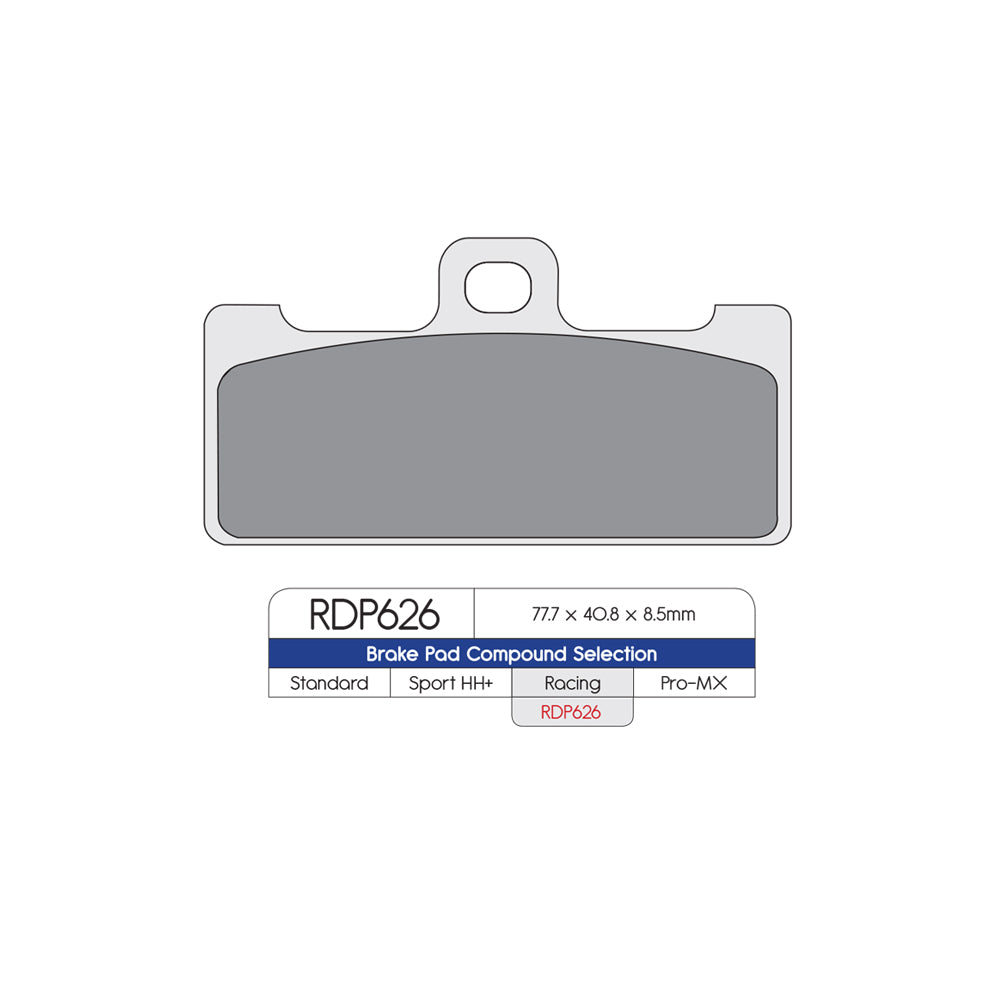 DP Brake Pads RDP626 RDP Road Racing Brake Pads