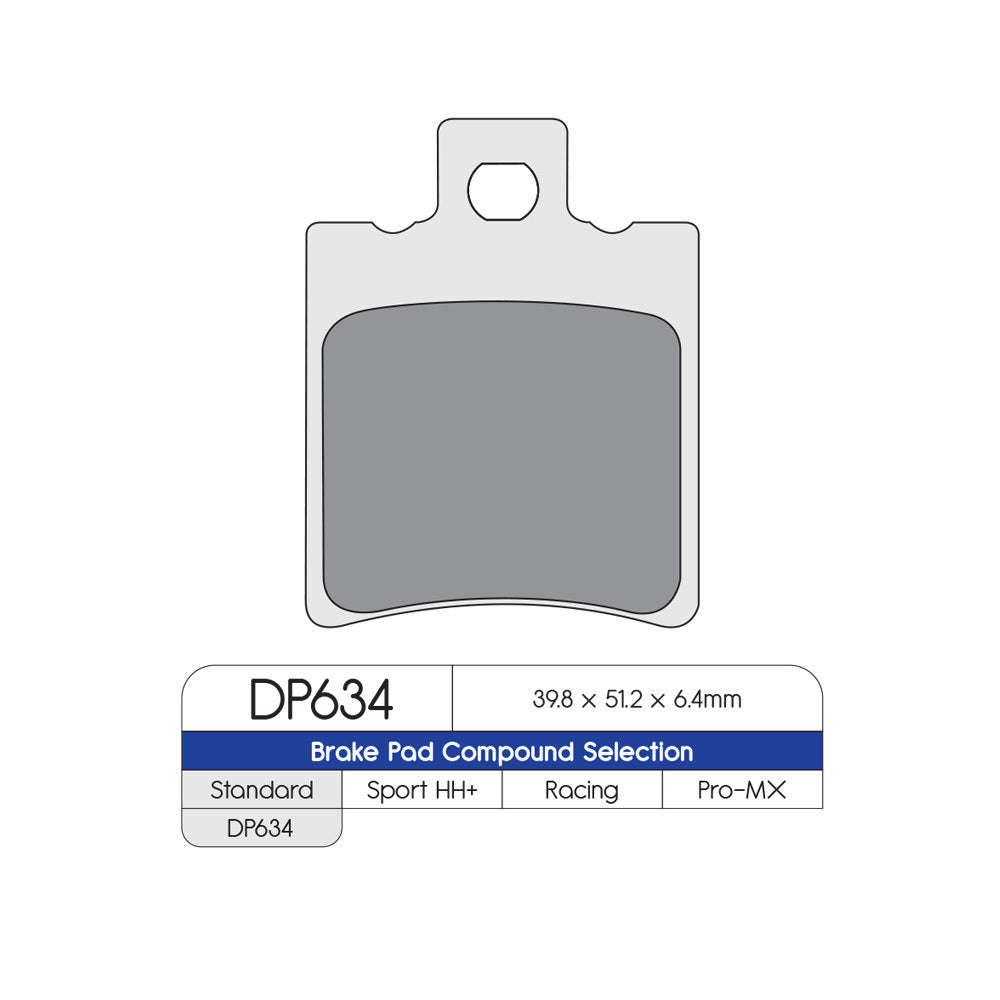 DP Brake Pads DP634 Sintered Brake Pads
