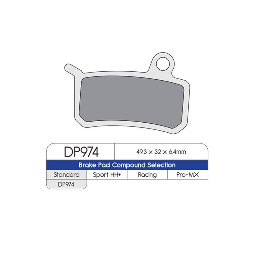 DP Brake Pads DP974 Sintered Brake Pads